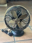 Vintage Casablanca Zephair 12" Oscillating Desk Table Fan Model No 1928D *read. Fixed Price $550.00.