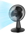 Pelonis Table Fan 12-INCH, 120 Oscillating Small Black. Fixed Price $59.99.