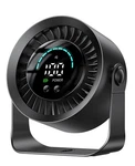 Portable Desk Fan Usb Rechargeable 100 Speeds 360 Rotation Black Digix Wall. Fixed Price $35.99.