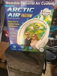 Arctic Air Freedom Wearable Personal Cooler Outdoors Exercise Gardening. Fixed Price $9.99.