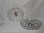 4 Pk Bond Clear Plant Saucer Drip Trays Flower Pot For Indoor Outdoor, 8". Fixed Price $9.90.