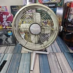 Nautica Home White & Brass 10" Speed Bedroom Dorm Fan FE-20MF. Fixed Price $26.99.