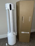 Airmate Bladeless Fan/hepa Filter Tower Purifier Oscillating 5-MODES Hd Led. Fixed Price $169.99.