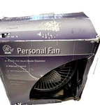 Pmx Small Portable Metal Cage High Velocity Tilting Mini Fan Model #HVRA-4D. Fixed Price $19.95.