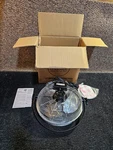 Airmaster 78971 Light Duty Industrial Fan, Ceiling, Wall Mount, 12 Blade. Fixed Price $87.11.
