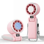 Tripole Portable Handheld Turbo Fan With Ice Cooling, 5 Speed Battery Recharg.... Fixed Price $42.35.