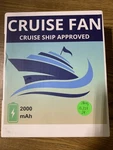 Nordmoose Rechargeable Cruise Ship Approved Personal Travel Fan Brand New In Box. Fixed Price $12.75.