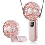 Leimaq Mini Fan Handheld, Handheld/neck/desk 3 1 Rechargeable Small Portab.... Fixed Price $40.51.