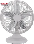 Good Housekeeping 92602 All-metal 12" Retro Desk Office Table Fan With Wide Osci. Fixed Price $97.08.