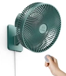 Lemoistar 10 Inch Wall Mounted Fan With Remote Control, 90 Oscillating, 4. Fixed Price $81.53.