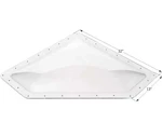 Icon Skylight NSL2810 Clear 13X32 Dome Size 10X18X4 New Box Genuine Free Ship. Fixed Price $170.99.