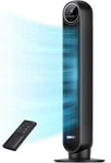 Dreo Nomad One Tower Fan, 25FT/S,QUIET 28DB, 4 Speeds, Timer, Oscillating, Black. Fixed Price $99.86.