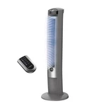 Lasko Oscillating Tower With Remote, Quiet Floor Fans 42", Silver T42951. Fixed Price $138.99.