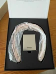 Premium Neck Fan, 1-100 Bladeless, Knob, Led Display Recharge, New, Pink By Jisu. Fixed Price $20.00.