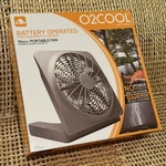 10 Inch Portable Fan Indoor/outdoor O2COOL Batteries Electric A/c Power - New. Fixed Price $25.00.