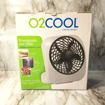 O2 Cool By Design Desktop Fan Gray/black Battery Operated. Fixed Price $13.49.