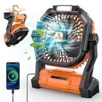 Portable Fan Rechargeable, Cordless Battery Powered With Led Lantern, Sma.... Fixed Price $33.34.