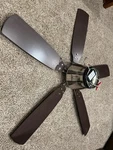 Hunter Ceiling Fan 52 With Remote 3 Speeds. Fixed Price $149.99.