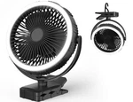10000MAH Rechargeable Clip Fan - 8" Battery Operated With Timer, Stron.... Fixed Price $42.66.