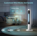 Flowbreeze Portable Evaporative Air Cooler, 37'' Tower, Remote, 2.5L Tank. Fixed Price $99.00.