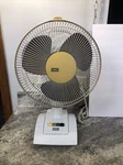 Vintage Smc Model # TR-12 12" 3-SPEED Oscillating Table Top Desk Fan. Fixed Price $27.99.