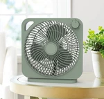 Mainstays 9-INCH Box Indoor Comfort Personal Ac Electric Fan, 3 Speeds Green. Fixed Price $16.46.