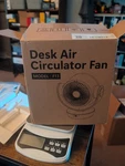 Mitreal Desk Fan For Bedroom - 8000MAH Rechargeable Air Circulator Black. Fixed Price $30.00.