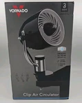 Vornado Pivot Personal Air Circulator Clip Fan W/multi-surface Mount Black. Fixed Price $19.95.