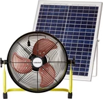 Solar Powered Fan, Battery Operated Outdoor Medium, 12INCH Yellow. Fixed Price $155.94.