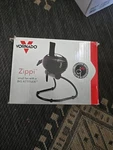 Vornado Zippi Small Personal Fan; Cloth Blades; Black For Desk, Tabletop, Travel. Fixed Price $13.59.