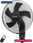 Fanspex 16" Wall Mounted With Auto-oscillation, Timer, Adjust Wind Tilt For. Fixed Price $112.48.