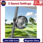 Portable Golf Cart Fan Usb Powered Cooling For Ezgo/yamaha/club 3-SPEED. Fixed Price $23.16.