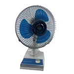 Vtg Edison Delux Blue Blade Oscillating Fan 10" Speed 094002 Mcgraw Japan. Fixed Price $35.10.