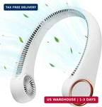 Gaiatop Portable Neck Fan Rechargeable, Hands-free 360 Cooling, 23.5HRS Runtime. Fixed Price $43.98.