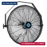 Tornado - 18 Inch High Velocity Industrial Wall Fan With Teao Enclosure Motor. Fixed Price $119.68.
