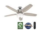Channing 54 In. Hunter Express Indoor Brushed Nick Ceiling Fan With Remote And. Fixed Price $115.00.