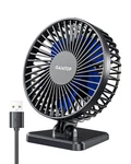 Gaiatop Usb Desk Fan Small But Powerful Personal Portable Quiet 3 Speeds Adju.... Fixed Price $19.35.