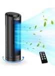 Grelife 13" Bladeless Tower Fan 70 Oscillation Speeds 4 Wind Modes Touch &.... Fixed Price $33.00.