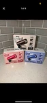 Shark Chillpill 3-IN-1 Portable Cooling Fan Rechargeable Misting Black Pink Blue. Fixed Price $119.99.