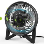 Quiet Desk Fan, 8 Inch Powerful Table Small Bedside With 2 Speeds. Fixed Price $32.19.