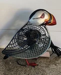 Deco Breeze Puffin Bird Metal Corded Electric Collectible Fan Tested/working. Fixed Price $50.00.