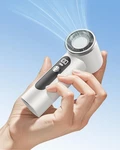 Ageyou Portable Handheld FAN,4000MAH Rechargeable Turbo Personal Mini, White. Fixed Price $30.29.