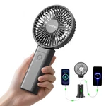 Handfan Upgraded 10,000 Mah Quiet 4.5 Inch Large Fans.... Fixed Price $43.80.