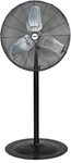 Industrial 24" Outdoor Waterproof Pedestal Fan, 3-SPEED, Adjustable Height, Blac. Fixed Price $367.99.