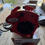 Central Machinery 3 Speed Portable Blower Red Model 61729 Powerful Ventilation. Fixed Price $120.00.