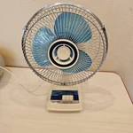 Vintage Tatung 2-SPEED Oscillating Fan LB-9 Blue Blade Chrome Grill Usa. Fixed Price $42.99.