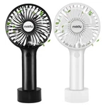 Miady 2-PACK Upgraded 5000MAH Portable Handheld Fan 3 Speed Mini, Black+white. Fixed Price $35.18.