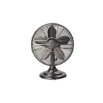 Lasko R12210 12" Classic Metal Table Fan 3 Speed Oscillating Bronze. Fixed Price $92.59.