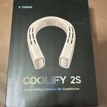 Torras Coolify 2S Smart 3-IN-1 Neck Air Conditioner Cooling Heating Fan Rosegold. Fixed Price $105.00.