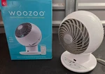 Woozoo Compact Globe Oscillating Fan Without Remote - 5 Speed White. Fixed Price $34.99.